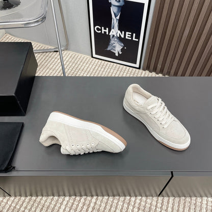 SL/61 SNEAKERS IN PALE GRAY SUEDE