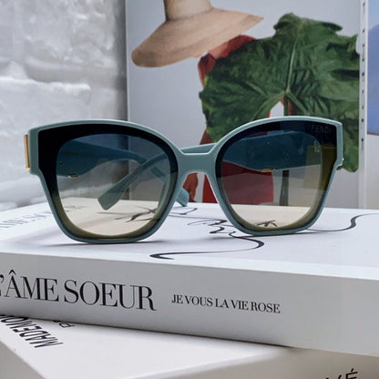 ROMA SQUARE FRAME SUNGLASSES 542083 IN ACETATE