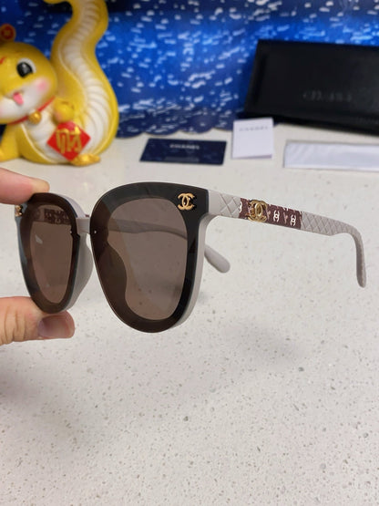 BROWNLINE SUNGLASSES 638936 IN LIGHT GRAY ACETATE