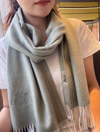 SCARF 180CM BEIGE CASHMERE
