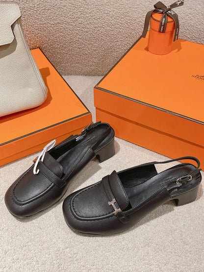 INFINIE 50 PUMP BLACK LAMBSKIN