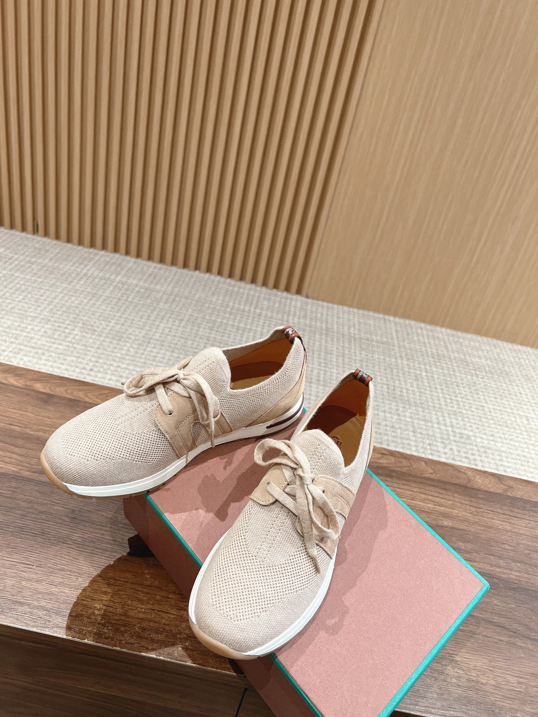 LP BASIC 360 FLEXY WALK SNEAKER PASTEL PINK FABRICS
