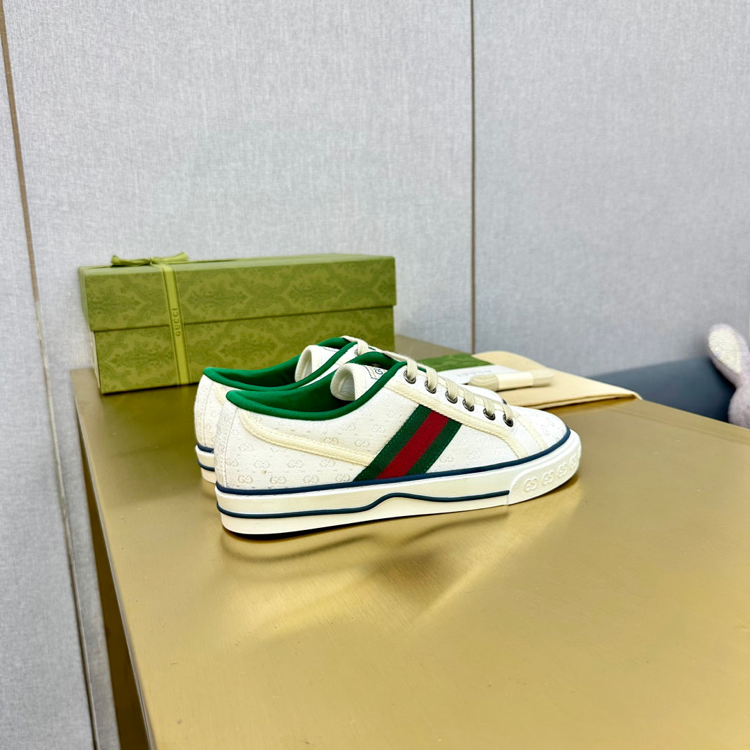 GG TENNIS 1977 TRAINER WHITE CANVAS