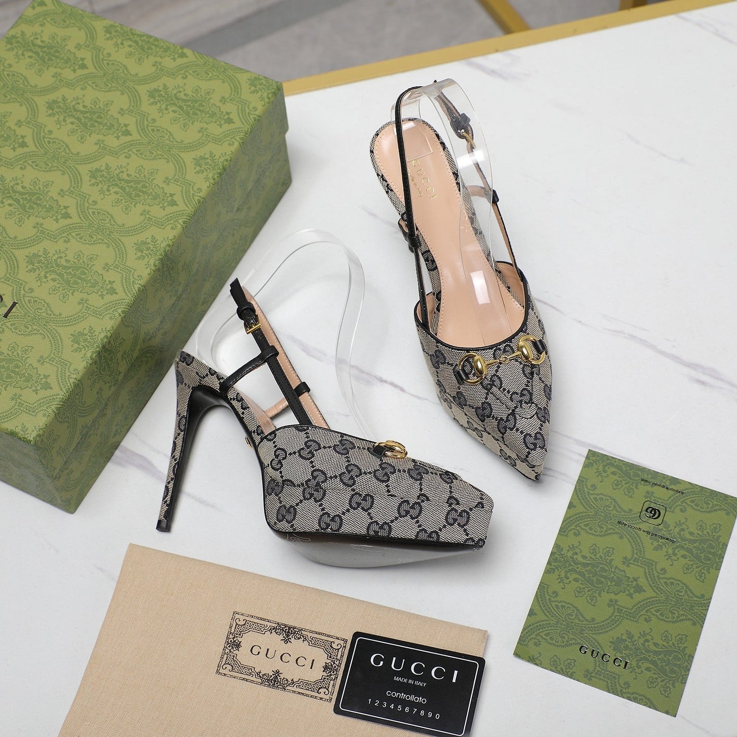 GG Valentino High heels Black