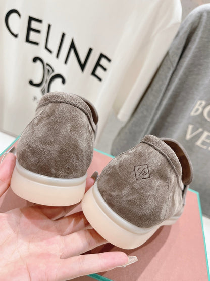 LP SUMMER CHARMS WALK LOAFERS GRAY SUEDE