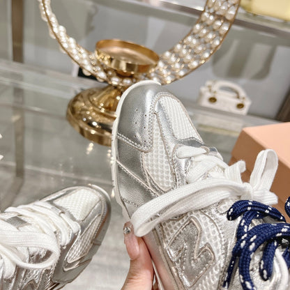 Silver Sneakers NB Cowhide