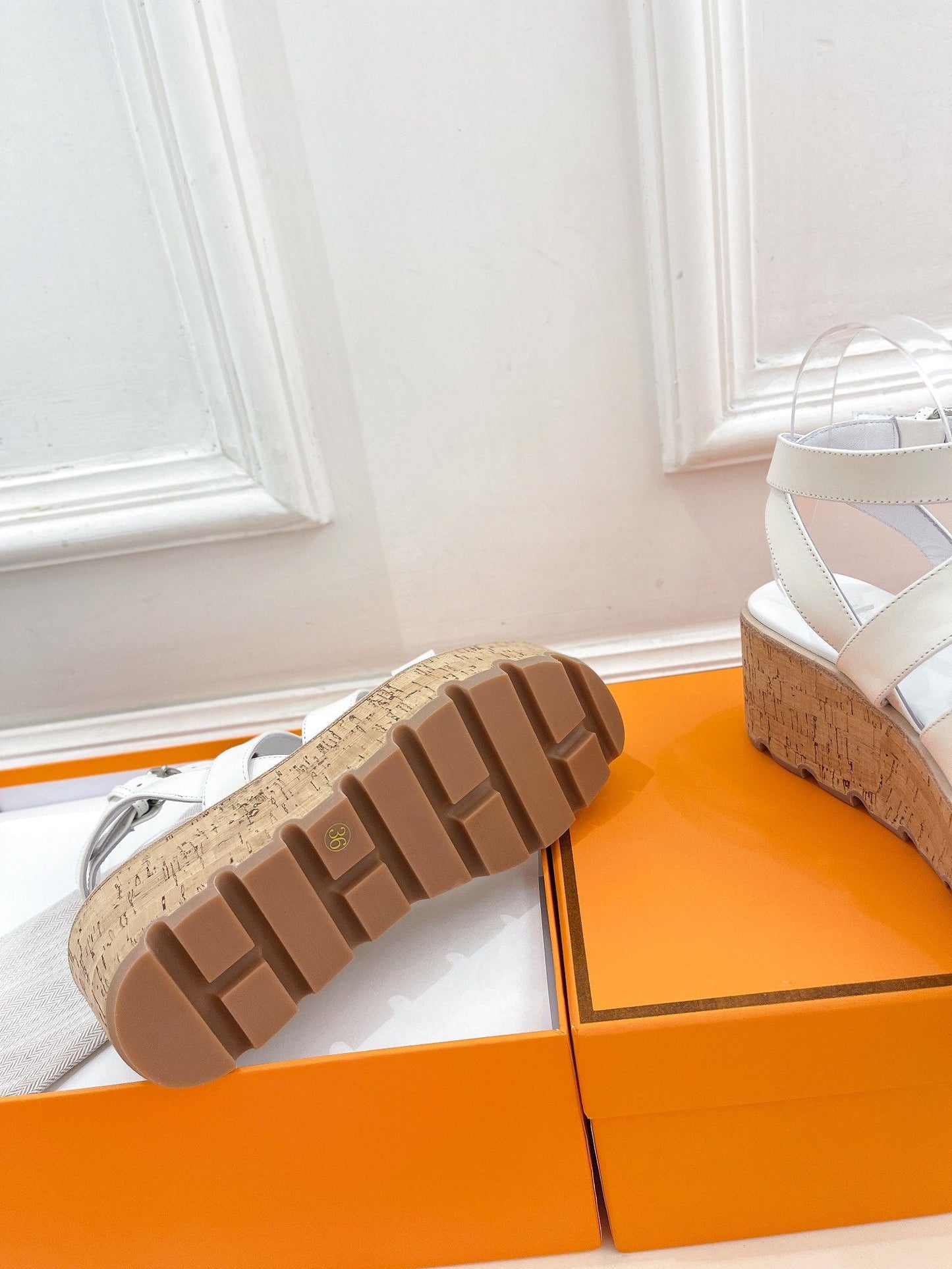 Havane 30 Sandal White