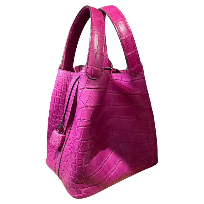 Picotin 22 Rose Scheherazade Matte Alligator