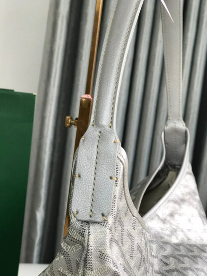 HOBO BOHEME 42CM LIGHT GREY CANVAS