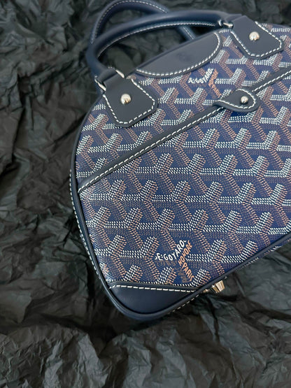 GOYA BOWLING BALL SMALL NAVY BLUE CANVAS